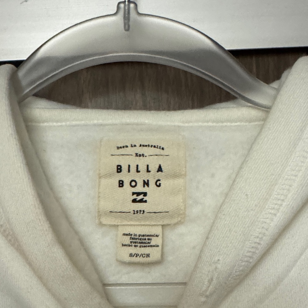 Billabong Floral Off-White Hoodie - Picture 2 of 4